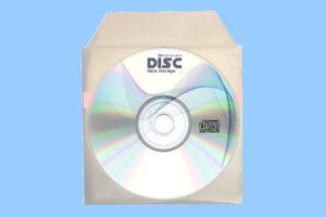 Supporti medicali bustina plastica trasparente cd dvd
